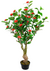 NEYTRON SOLUCIONES® - Plantas Artificiales Decorativas: Camelia Roja - comprar en línea