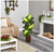 Nearly Natural® Maceta Decorativa Dieffenbachia Dorado - tienda en línea