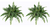 Nearly Natural® Juego de 2 Helechos Boston Decorativos - comprar en línea