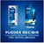 Oral B® Cepillo de Dientes Eléctrico Recargable Vitality 100 + Pack 4 Cabezales Precision Clean: Tecnología Braun para una Limpieza Completa - Styla