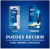 Oral B® Cepillo de Dientes Eléctrico Recargable Vitality 100 + Pack 4 Cabezales Precision Clean: Tecnología Braun para una Limpieza Completa - Styla