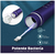 Imagen de Cepillo de Dientes Eléctrico Recargable VIESS®: Limpieza y Blanqueamiento Inteligente para una Sonrisa Radiante en Azul Púrpura