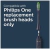 PHILIPS® One by Sonicare Battery Toothbrush, Brush Head Bundle, Midnight Blue