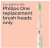 PHILIPS® One by Sonicare Battery Toothbrush, Brush Head Bundle, Nieve