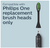 PHILIPS® One by Sonicare Battery Toothbrush, Brush Head Bundle, Black
