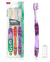 GUM® - 525E Technique Deep Clean Cepillo de Dientes con Mango de Agarre Cuádruple, Cabeza Compacta y Cerdas Suaves, 3 Unidades - comprar en línea