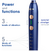 Cepillo de Dientes Eléctrico Wagner Stern® WHITEN+ Edition - Sensor de Presión, 5 Modos de Cepillado, Blanqueamiento y Más en Azul - Styla