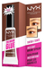 NYX Professional Makeup® The Brow Glue: Define Tus Cejas con un Toque Profesional Café Medio - tienda en línea