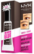 NYX Professional Makeup® The Brow Glue: Define Tus Cejas con un Toque Profesional Negro - Styla