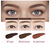 MFFIKOZZ® 4D Hair Stroke Brow Stamp Brush y Gel para Cejas - Cepillo Multiusos para Cejas Light Brown en internet