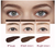MFFIKOZZ® 4D Hair Stroke Brow Stamp Brush y Gel para Cejas - Cepillo Multiusos para Cejas Taupe en internet