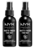 Nyx Professional Makeup® Dewy Finish Setting Set de 2 Spray - Fijador de Maquillaje Matte de 60ml - comprar en línea