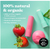 Bálsamo Labial en Barra EOS® Organic Stick en Strawberry Sorbet - Styla