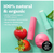 Pack de 2 Bálsamos Labiales Orgánicos EOS® - Sabor Vainilla Bean, 0.28 Onzas - Styla