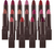 Burt's Bees® 100% Natural Moisturizing Lipstick - Labial Líquido Satén de Larga Duración Scarlet Soaked