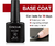 COSCELIA® - Juego de Capa Base y Superior de Gel (2 Piezas, 0.3 fl oz) con Acabado Brillante y Mate - Styla