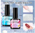 Imagen de HavenJanny® - Set de Base y Top Coat No Wipe para Esmalte Semipermanente con Brillo (2 x 10 ml)