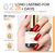 Modelones® Top Coat y Base Coat para Esmalte de Uñas en Gel UV LED, Fórmula Mejorada, Duración Prolongada y Acabado Brillante, 0.33 OZ, 2 Piezas - tienda en línea