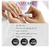 Imagen de Seche® Vite Dry Fast Top Coat High Shine Professional Kit 1/2oz y Recambio de 4oz