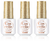 COSCELIA® Gel de Top Coat Base Coat y Gel 3 en 1, 3 Botellas (7ml) Capa Base Capa Superior Pegamento Tres en uno Soak Off para Manicura Uñas Arte - comprar en línea