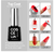 COSCELIA® Base y Top Coat No Wipe Gel - Set de 8ml cada botella, Acabado Brillante y Duradero - Styla