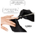 Yusibra® Bisturí De Acero Inoxidable Dos Caras | Empujador Removedor De Cutícula | Bisturí Manicure Para Uñas con Mango Antideslizante (Punta Flecha y Cuchara) - tienda en línea