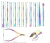 Mudder® Kit de 12 Piezas para Uñas Encarnadas y Cuidado de Cutículas - Herramientas de Manicura y Pedicura de Acero Inoxidable en internet