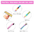 Mudder® Kit de 12 Piezas para Uñas Encarnadas y Cuidado de Cutículas - Herramientas de Manicura y Pedicura de Acero Inoxidable - Styla