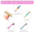 Mudder® Kit de 12 Piezas para Uñas Encarnadas y Cuidado de Cutículas - Herramientas de Manicura y Pedicura de Acero Inoxidable - Styla