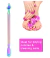 ZJchao® Removedor de Piel Muerta y Empujador de Cutículas de Acero Inoxidable - Herramienta de Manicura para Uñas - Styla