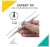 Rui Smiths® Herramienta Profesional de Doble Punta de Acero Inoxidable para Cortar Cutículas y Removedor de Esmalte 105 - tienda en línea