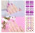 Imagen de XINYUICEAN® 8 Hojas de Pegatinas de Esmalte de Uñas con Diseños Semicurados - Arte de Uñas 3D con Elegancia Duradera