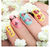 Sonew® 12 Hojas de Pegatinas para Decoración de Uñas - Diseños Encantadores de San Valentín con Labios Rojos y Corazones en internet
