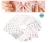 ANGGREK® 50 Hojas de Pegatinas de Transferencia de Agua para Uñas - Flores Mixtas, Mariposas y Dibujos Animados para Decoración DIY en internet