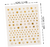 FOMIYES® 7Pcs Pegatinas de Uñas 3D - Estrellas Luminosas para un Toque de Moda y Elegancia - tienda en línea