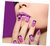 Imagen de FOMIYES® 7Pcs Pegatinas de Uñas 3D - Estrellas Luminosas para un Toque de Moda y Elegancia