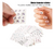 TMISHION® 50 Hojas de Pegatinas de Arte de Uñas - Calcomanías de Transferencia con Diseños Hermosos - tienda en línea