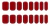 Wedhapy® Pegatinas de Uñas de Gel - Tiras Autoadhesivas en Rojo Oscuro Brillante para Arte de Uñas Semipermanente - comprar en línea