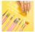 Yostyle® Kit de Accesorios para Decoración de Uñas - Suministros de Manicura con 15 Pinceles, Lápiz de Punto, Uñas de Estrás, Copos de Hoja de Oro y Más