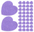 Kit de 200 Toallitas Quitaesmalte de Uñas LALAFINA® - Prácticas y Estilizadas Almohadillas en Forma de Corazón - comprar en línea