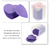 Imagen de Kit de 200 Toallitas Quitaesmalte de Uñas LALAFINA® - Prácticas y Estilizadas Almohadillas en Forma de Corazón