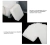 Set de 200 Almohadillas de Algodón Brrnoo® para Manicura y Limpieza de Esmalte - Sin Pelusa, Hipoalergénicas y Sanitarias - Styla
