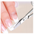 Tijeras de Uñas Curvadas de Acero Inoxidable para Cejas, Bigote, Barba y Más - Herramienta de Manicura Duradera y Multiusos en internet