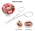Tijeras para Cutículas Extra Finas Curvadas de Acero Inoxidable - Herramienta Profesional Multiusos para Cuidado Personal - Styla