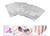 Agatige® 100 Uds Envolturas de Papel de Aluminio para Quitaesmalte de Gel Soak Off - Accesorios Profesionales para Uñas Acrílicas, Polvo de Inmersión, UV y Gel - Styla