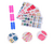 Kit de 6 Hojas de Pegatinas para Uñas de los Pies FRCOLOR® - Diseños Variados para Lucir Encantadoras y Únicas - comprar en línea