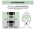 Mascarilla Facial Refrescante e Hidratante Quotidien® - Energiza y Purifica tu Piel con Arcillas Puras, Aloe Vera y Xilitol, 50g