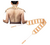 Yinhing® Rodillo de Masaje de Espalda de Madera para Cuello y Hombros - Herramienta Manual de Masaje Corporal - tienda en línea