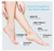BODIPURE® Calcetines Profesionales de Queratina – Tratamiento de Pedicura para Salón de Uñas – Máscaras Naturales Hidratantes y Nutritivas para Pies – Suavizante de Callos y Fortalecimiento de Uñas – Caja de 50 Pares - Styla