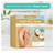 Dermora® Máscara Exfoliante para Pies – Paquete de 4 Máscaras Exfoliantes Grandes para Pies Secos, Agrietados, Callos, Removedor de Piel Muerta – Máscara Peladora de Pies para Pies de Bebé Suaves, Aroma a Coco en internet